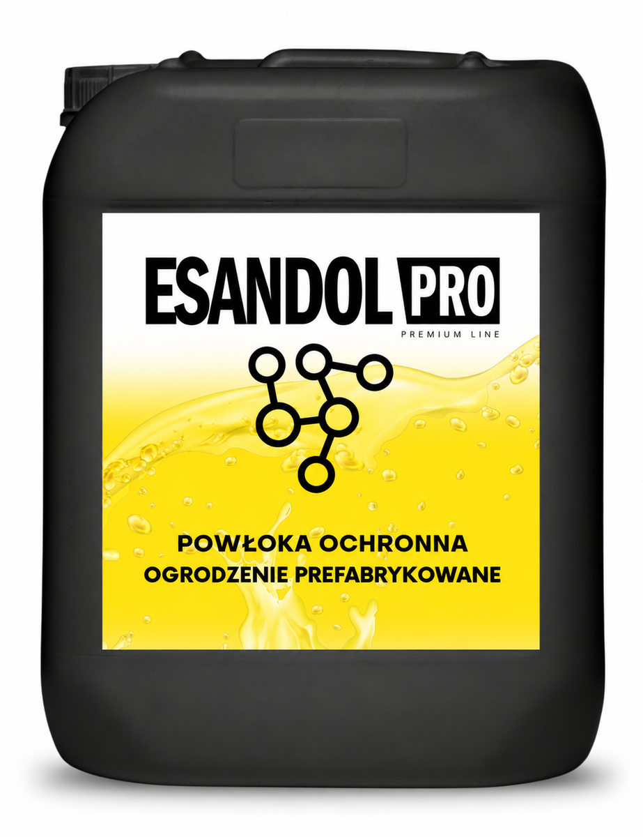 ESANDOL pro line powłoka ochronna ogrodzenie prefabrykowane