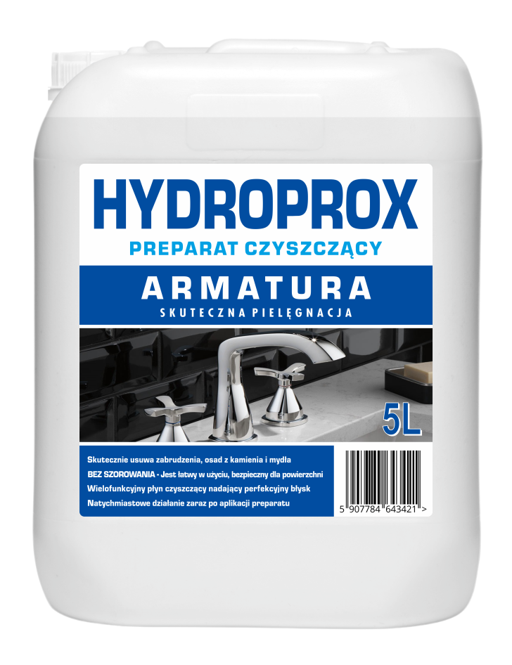 HYDROPROX czyszczenie armatura