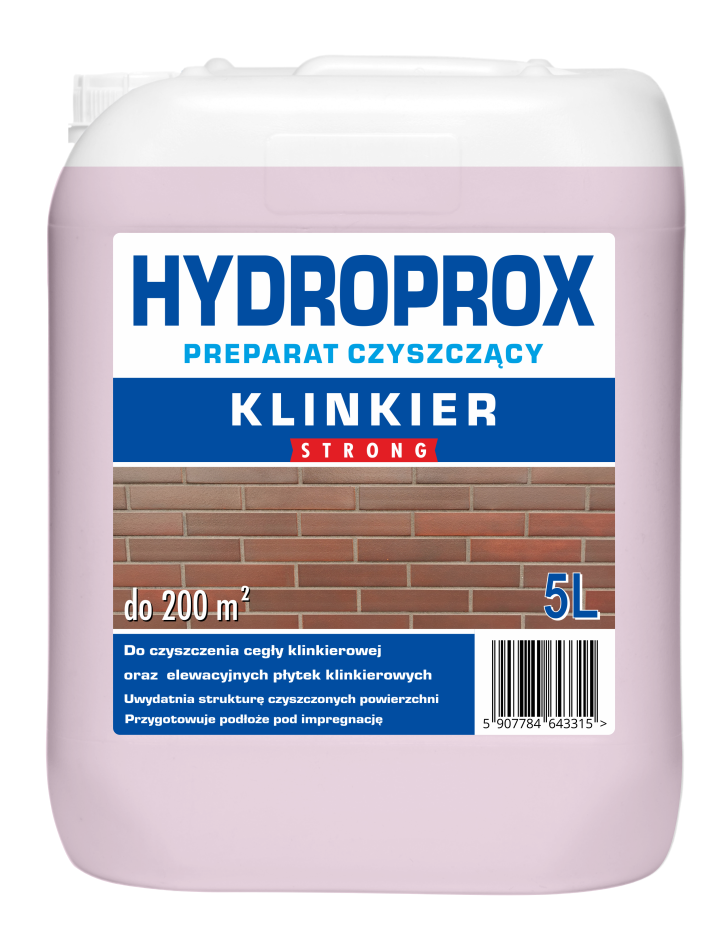 HYDROPROX czyszczenie klinkier