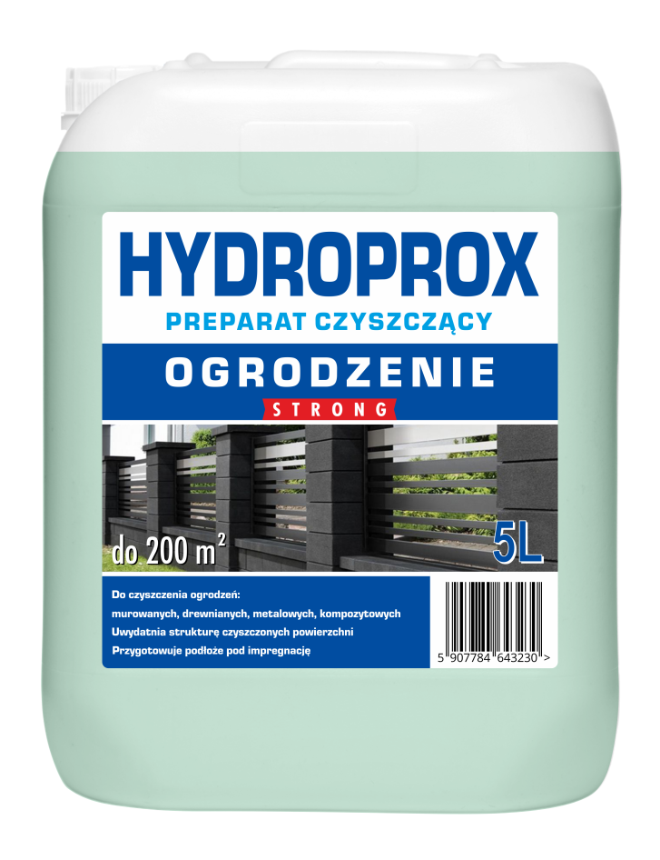 HYDROPROX czyszczenie ogrodzenie