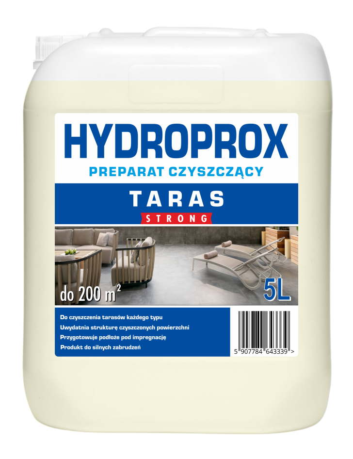 HYDROPROX czyszczenie taras