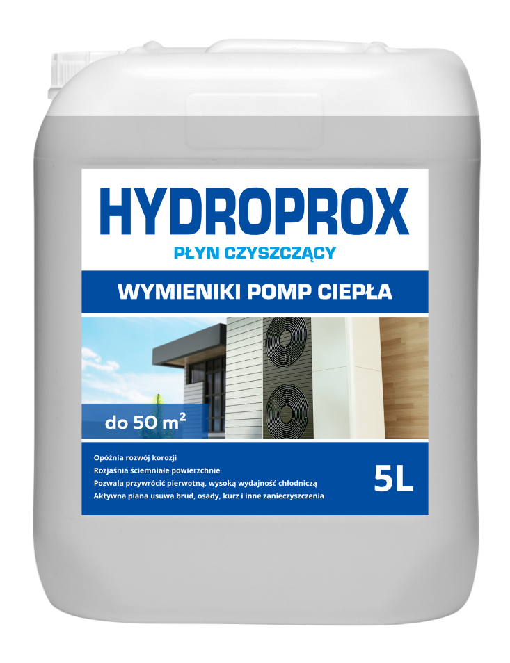 HYDROPROX czyszczenie wymienniki pomp ciepła