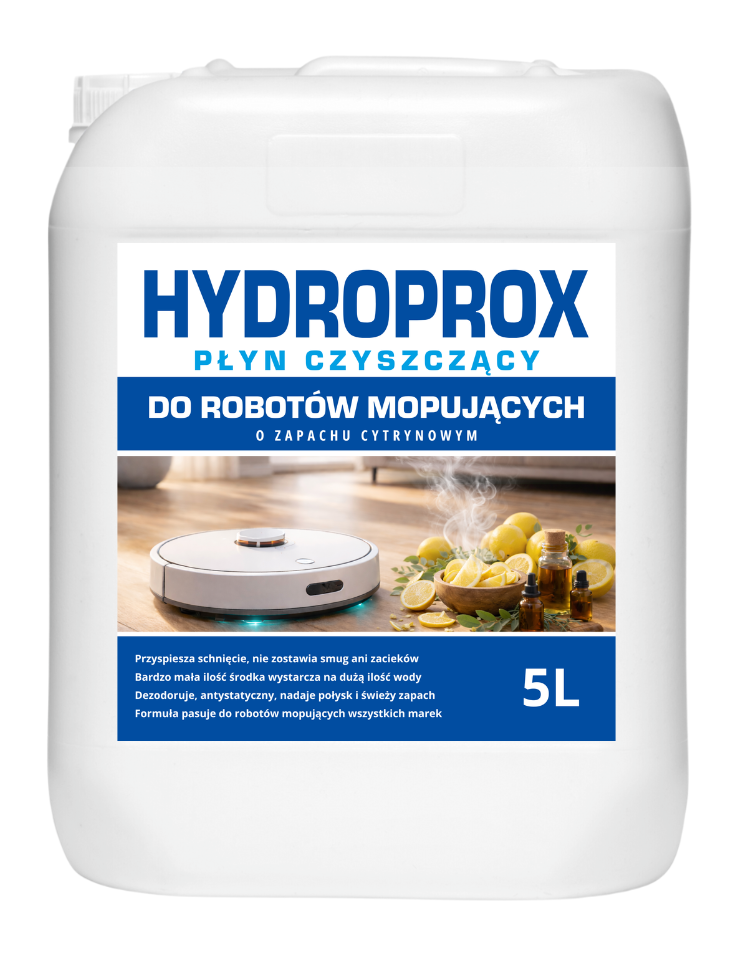 HYDROPROX płyn czyszczący do robotów mopujących- o zapachu cytrynowym