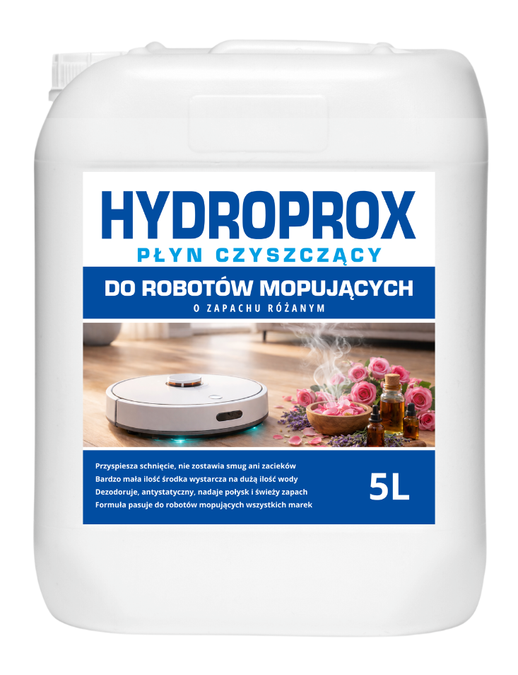 HYDROPROX płyn czyszczący do robotów mopujących- o zapachu różanym