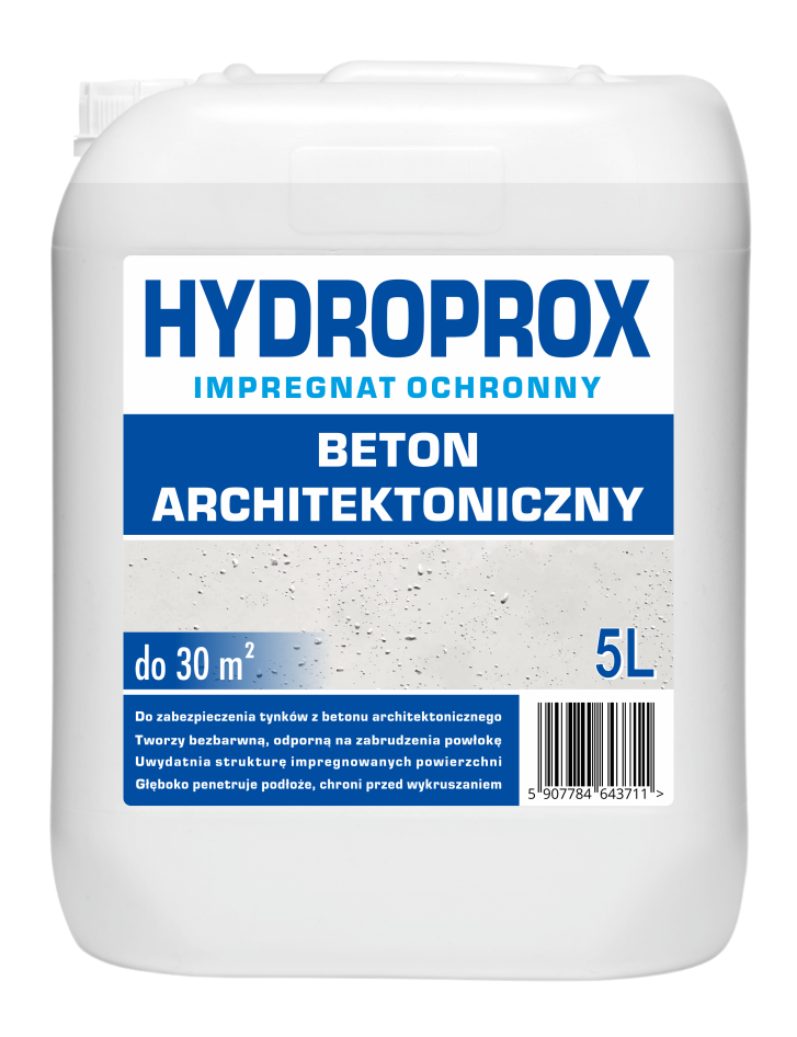 HYDROPROX powłoka ochronna beton architektoniczny