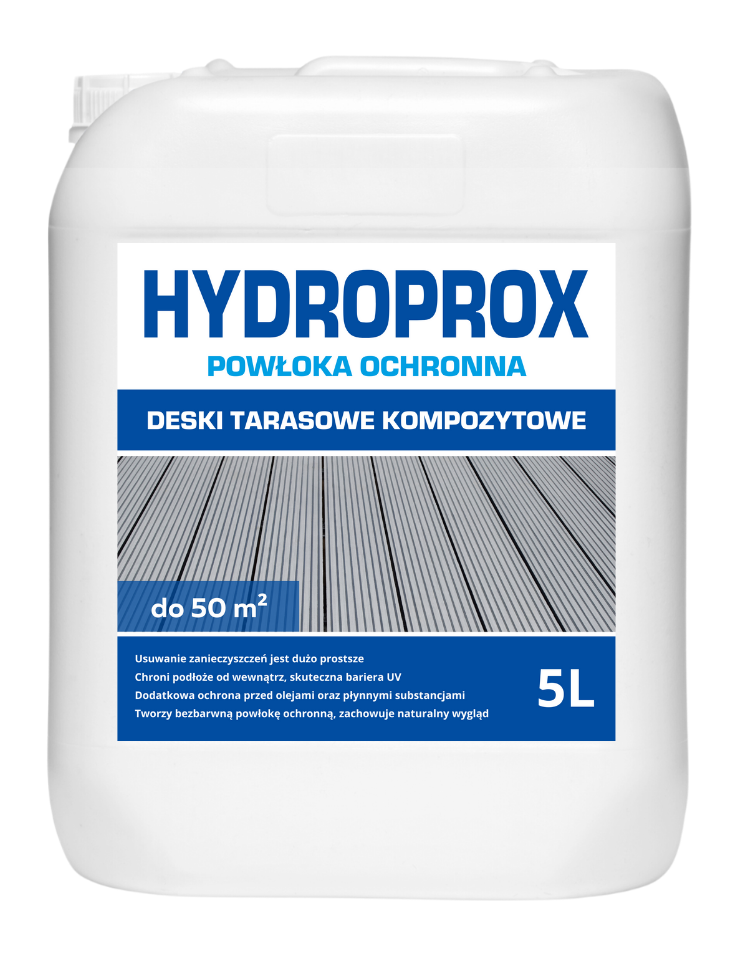 HYDROPROX powłoka ochronna deski tarasowe kompozytowe