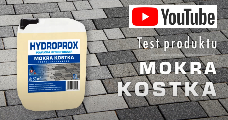 HYDROPROX powłoka ochronna mokra kostka brukowa
