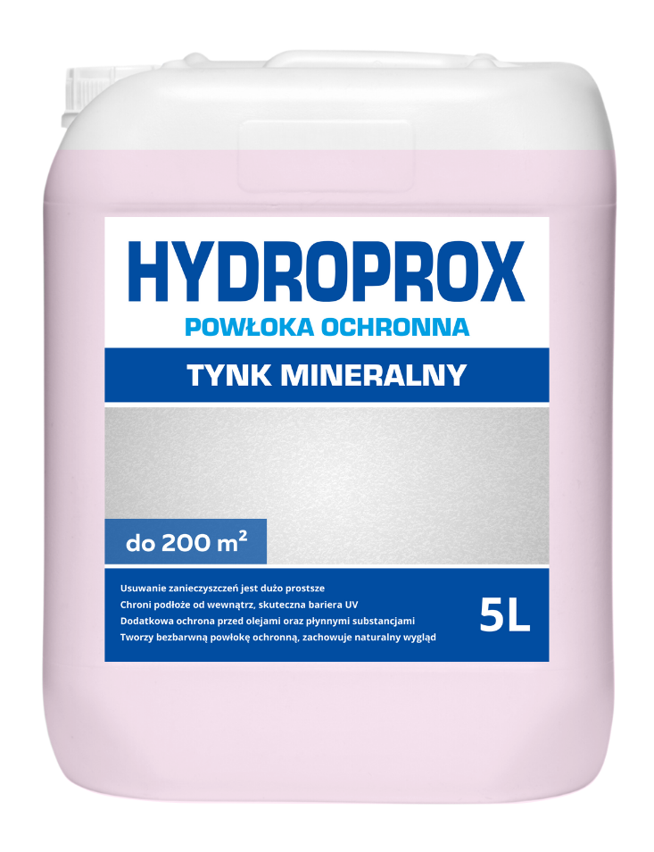 HYDROPROX powłoka ochronna tynk elewacyjny mineralny