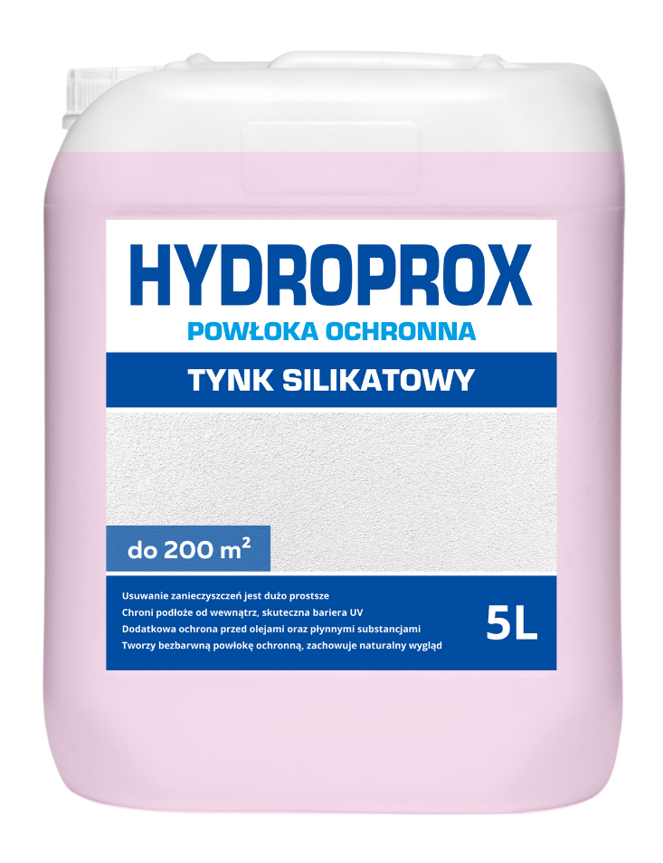 HYDROPROX powłoka ochronna tynk elewacyjny silikatowy