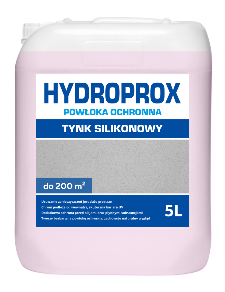 HYDROPROX powłoka ochronna tynk elewacyjny silikonowy
