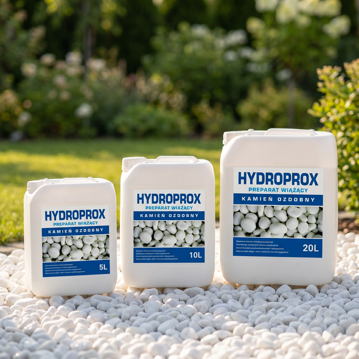 HYDROPROX preparat wiążący kamień ozdobny