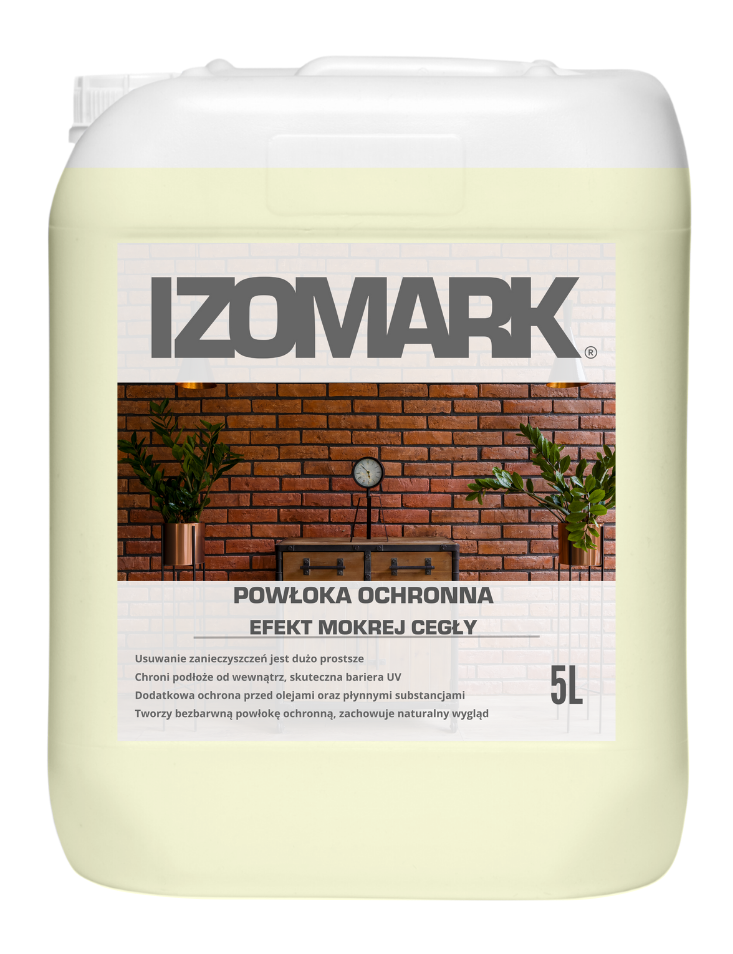 IZOMARK powłoka ochronna efekt mokrej cegły
