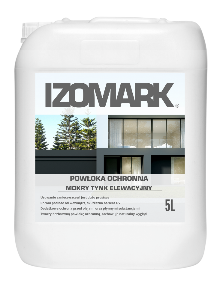 IZOMARK powłoka ochronna mokry tynk elewacyjny