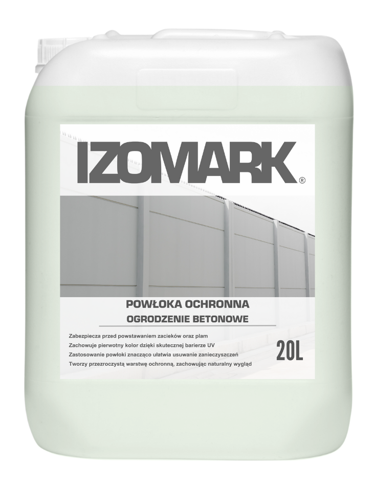 IZOMARK powłoka ochronna ogrodzenie betonowe