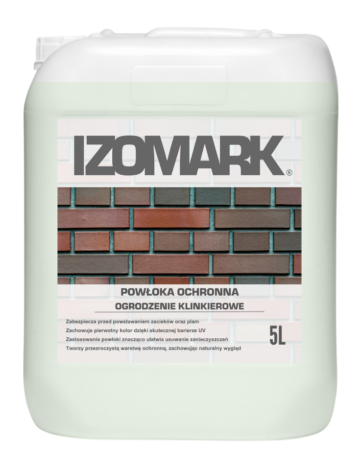 IZOMARK powłoka ochronna ogrodzenie klinkierowe