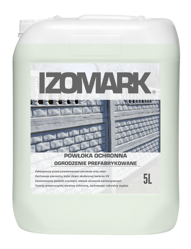 IZOMARK powłoka ochronna ogrodzenie prefabrykowane