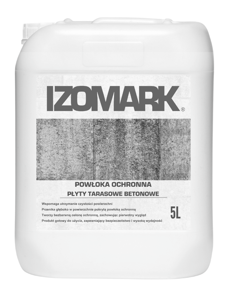 IZOMARK powłoka ochronna płyty tarasowe betonowe